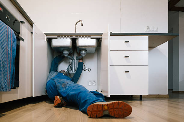 Professional Drain Cleaning technician working in Boons Camp, KY